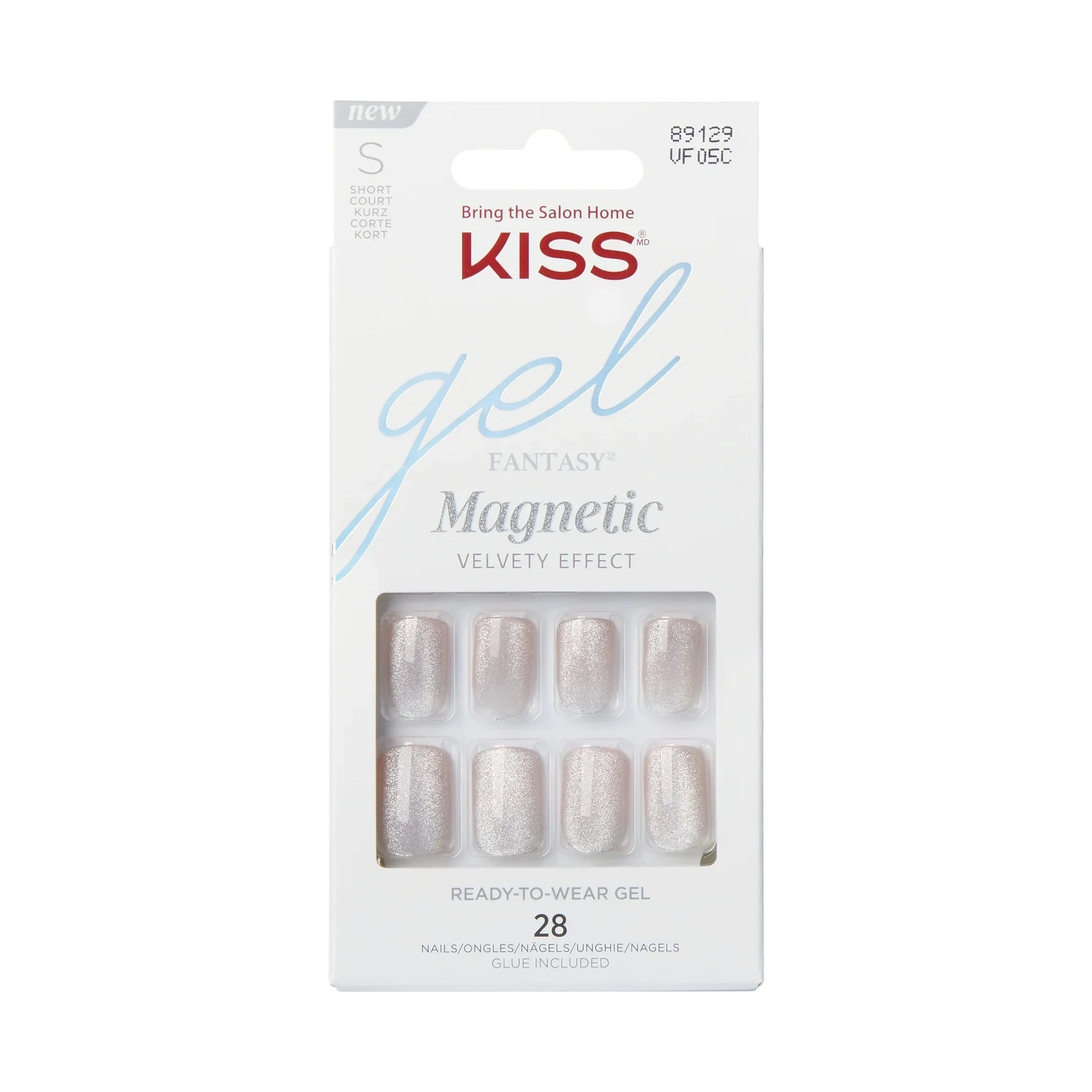 Kiss Gel Fantasy Magnetic - Dignity 28 pcs