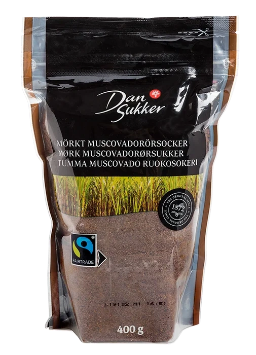 Mörkt Muscovadorörsocker Fairtrade