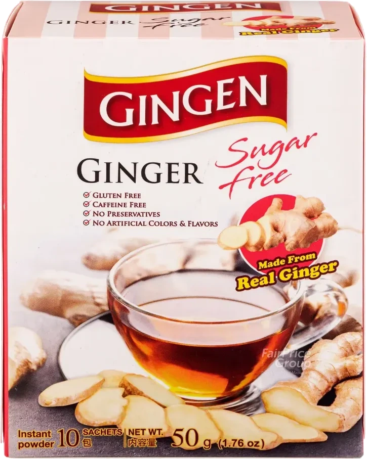 Gingen Inst Ginger Sugar Free 50g