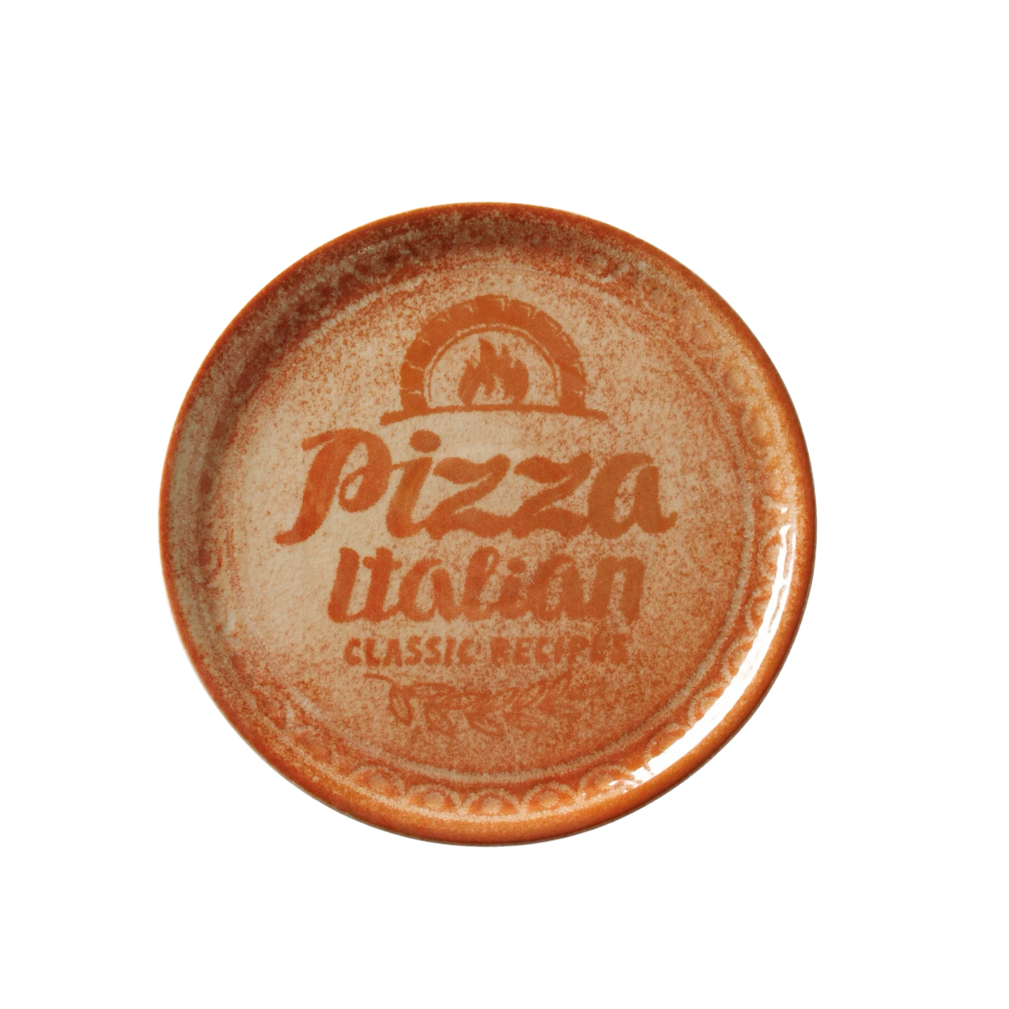 Pizzaplatta Receptinsamling Tegelröd