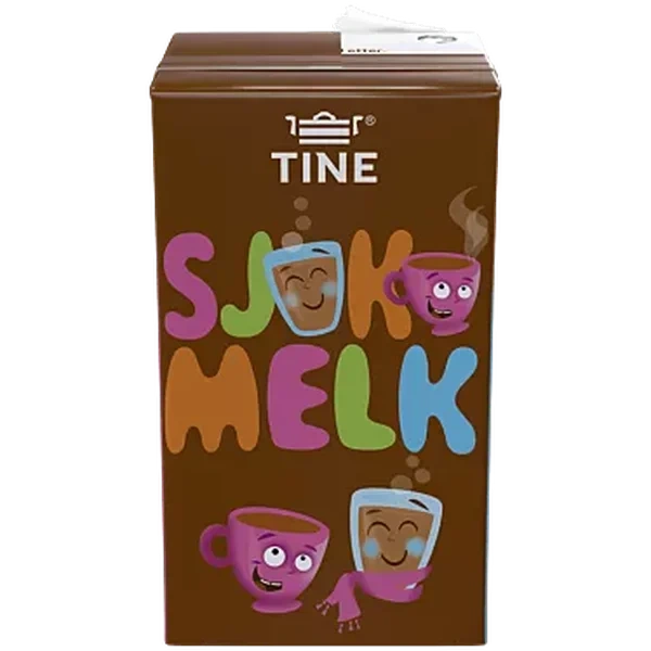Sjokomelk 250ml Tine