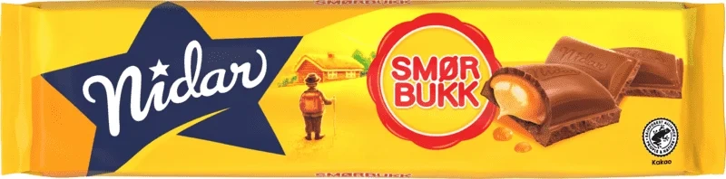 Nidar Smørbukk Storplate 155g