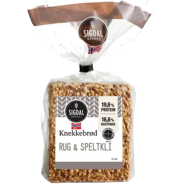 Knekkebrød Rug Speltkli 220g