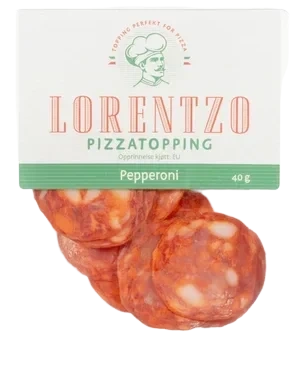 Pizzatopping pepperoni  40g