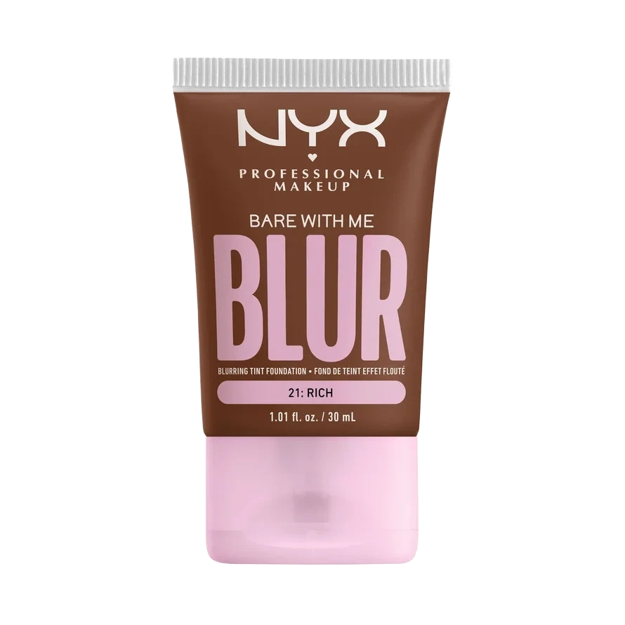 NYX PROFESSIONAL MAKEUP Bare With Me Blur Tint Foundation 21 Rich