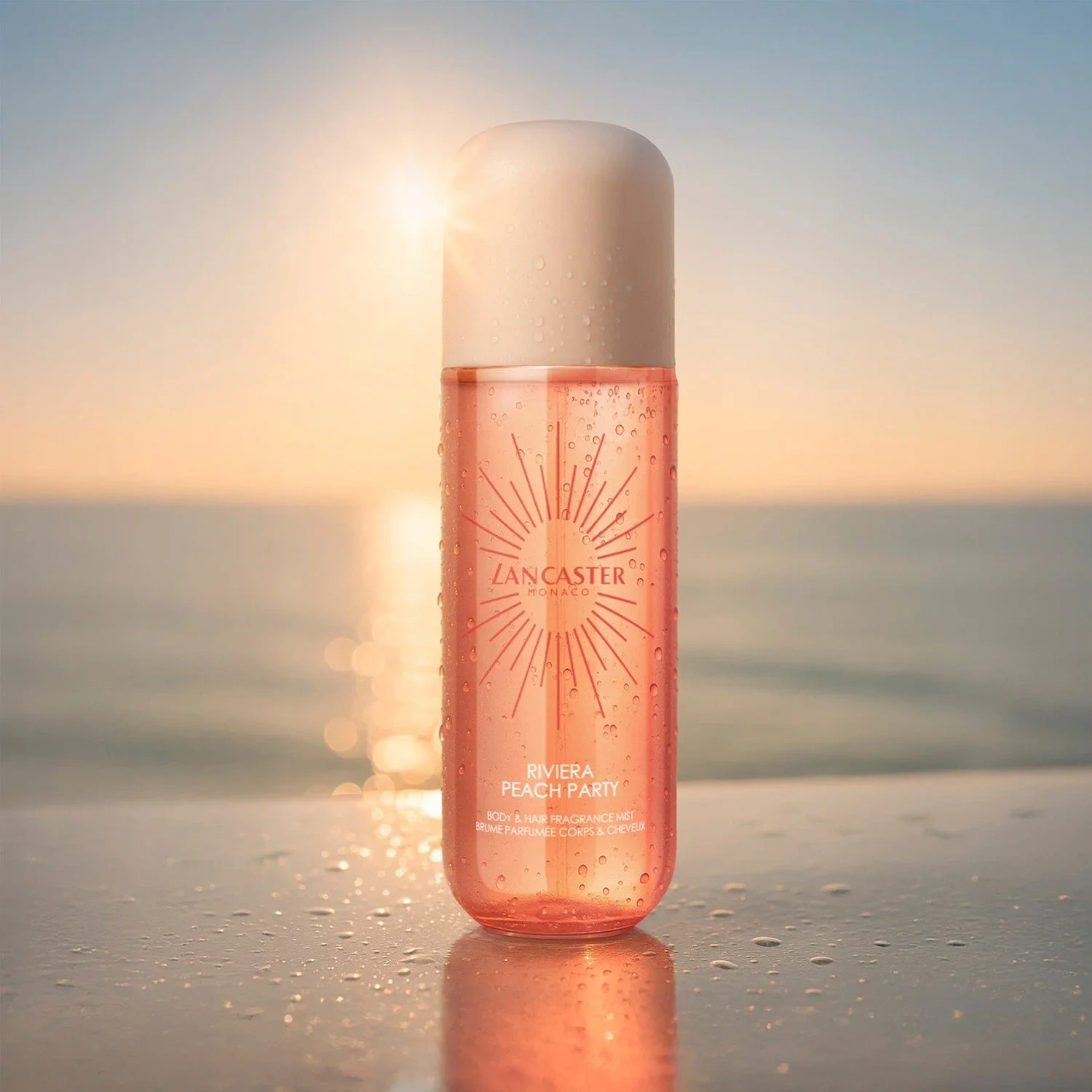 Lancaster Fragrance Hair and Body Mist Riviera Peach Party 236