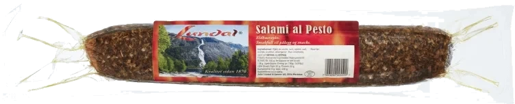Salami Al Pesto 430g Lundal