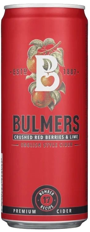 Bulmers Red Berries 0,33l boks