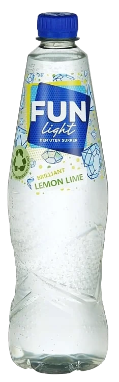 Fun light bright lemon lime 0,8l