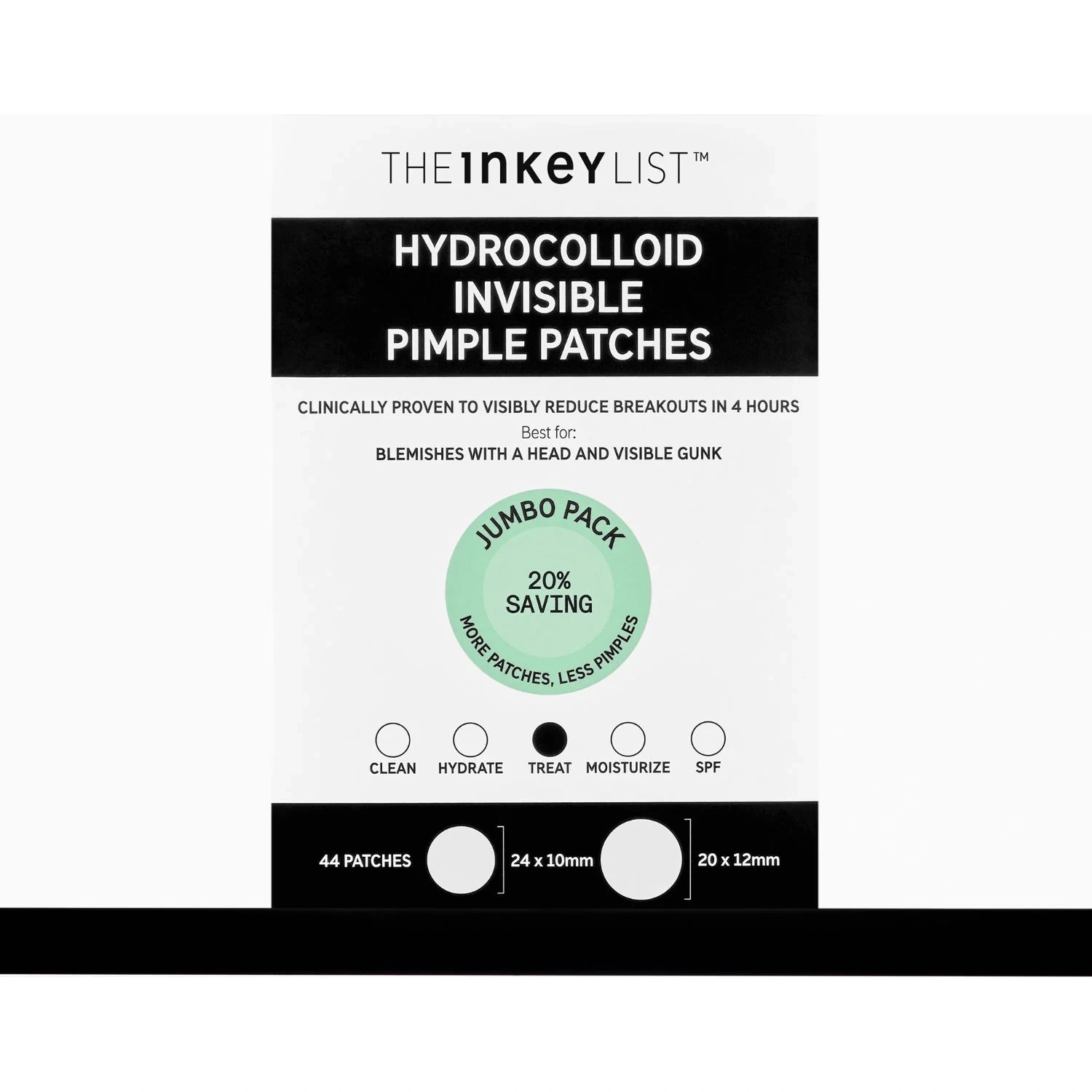 The INKEY List Hydrocolloid Pimple Patches