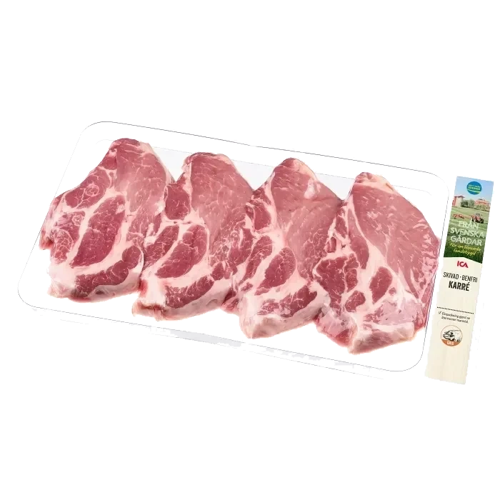 Karré Färsk Skivad Benfri ca 600g ICA