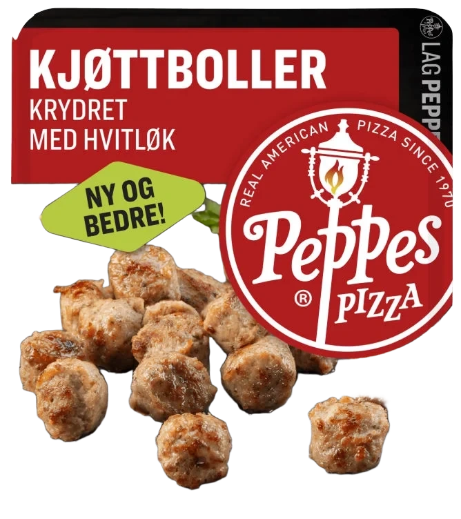 Kjøttboller 120g Peppes
