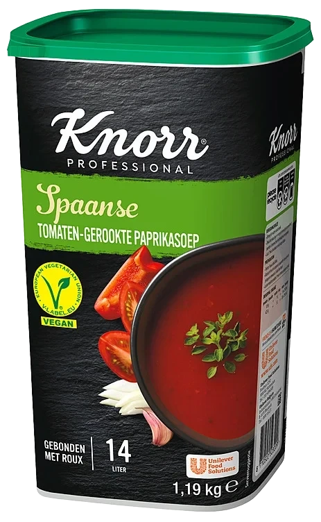 Knorr Spansk Tomat og Paprikasuppe, Pulver 1,19kg