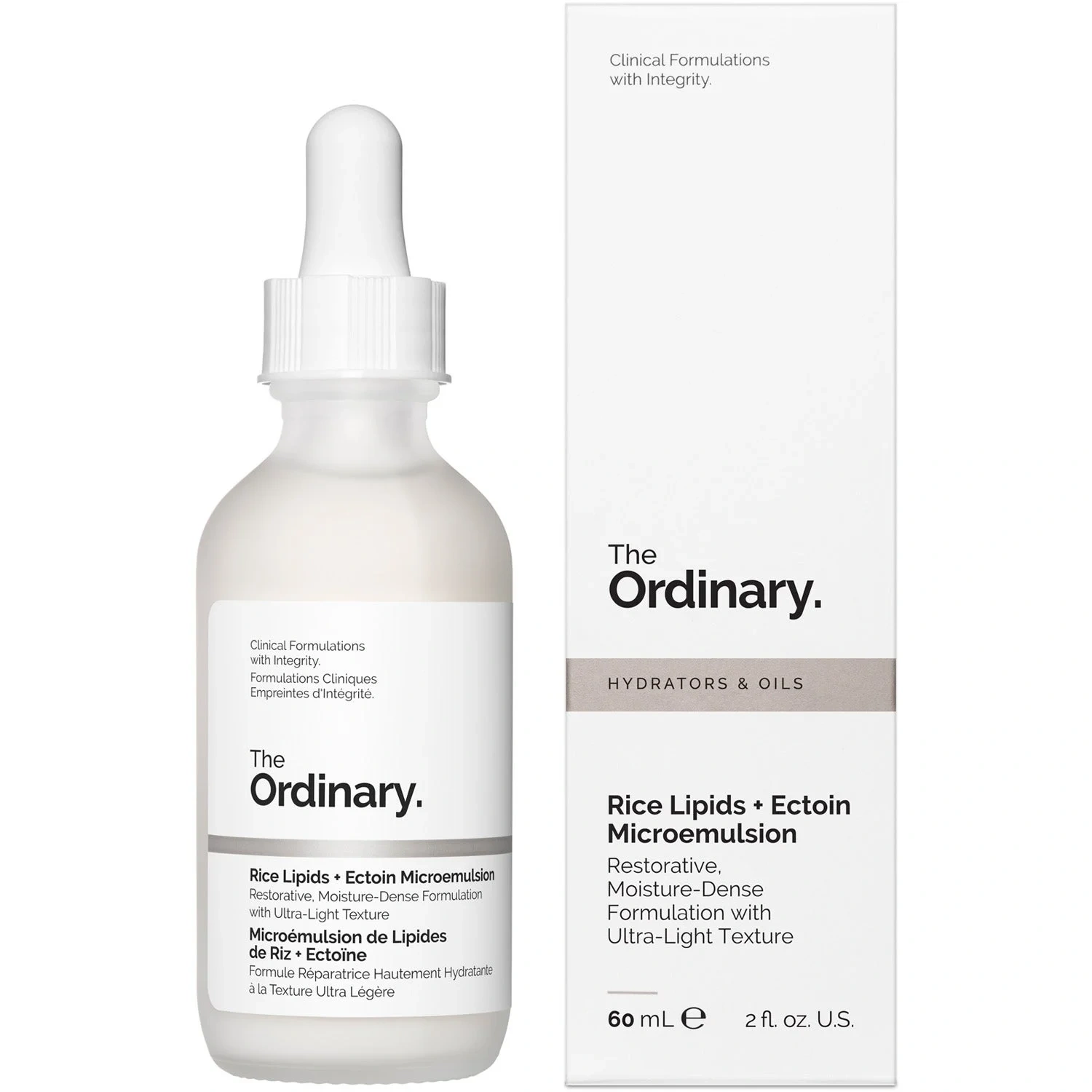 The Ordinary Rice Lipids + Ectoin Microemulsion 60 ml