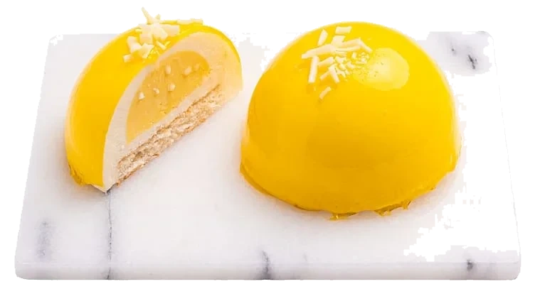 Sitronmousse Halvkule 88g Fryst