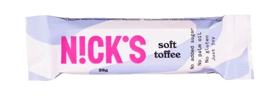Nicks Soft Toffee 28g