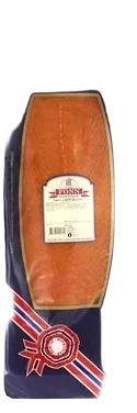 DOMSTEIN SJØMAT AS Laks Røkt Sliced Hel Side Fonn