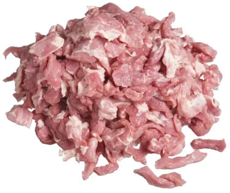 Svinekjøtt strimlet ca10kg  kg