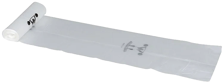 Avfallssekk supersterk 100l 70x110cm klar lldpe/virgin  10st