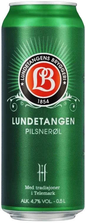 Lundetangen Pils 0,5l boks