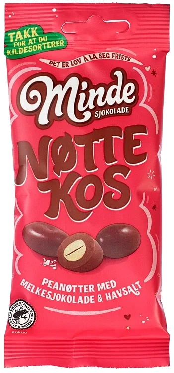 Nøttekos peanøtter  50g