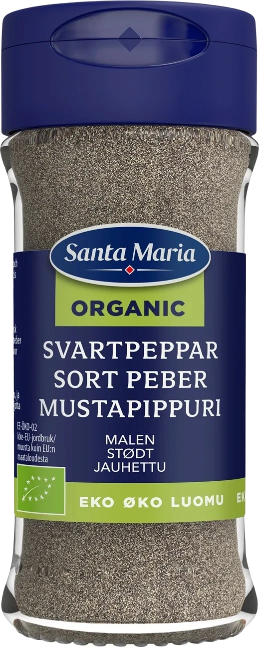 Organic Svartpeppar Malen
