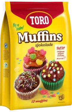 Sjokolademuffins