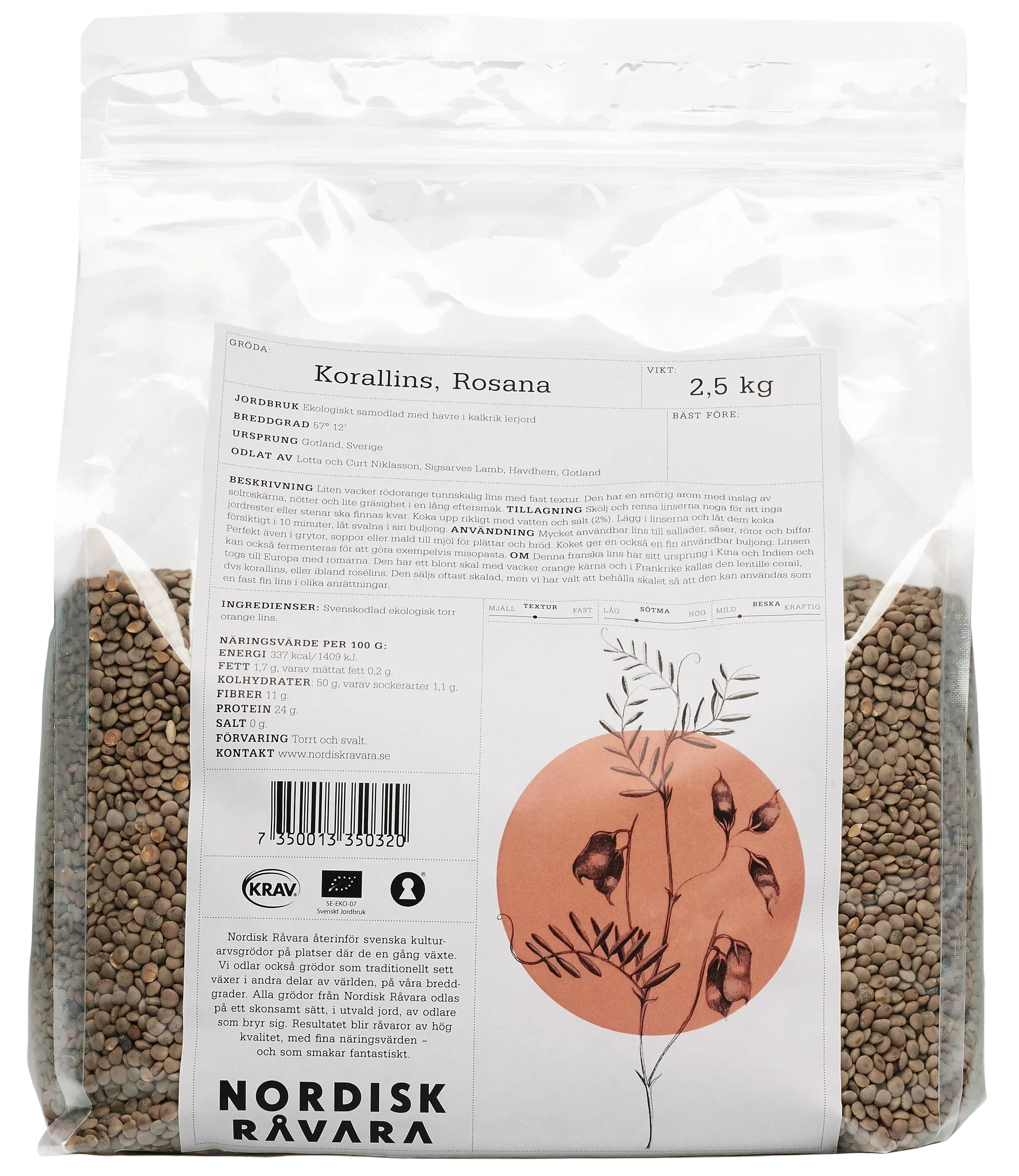 Korallins Rosana KRAV 2,5kg