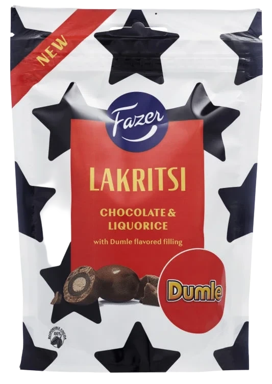 Dumle Lakris Sjokolade 135g Fazer