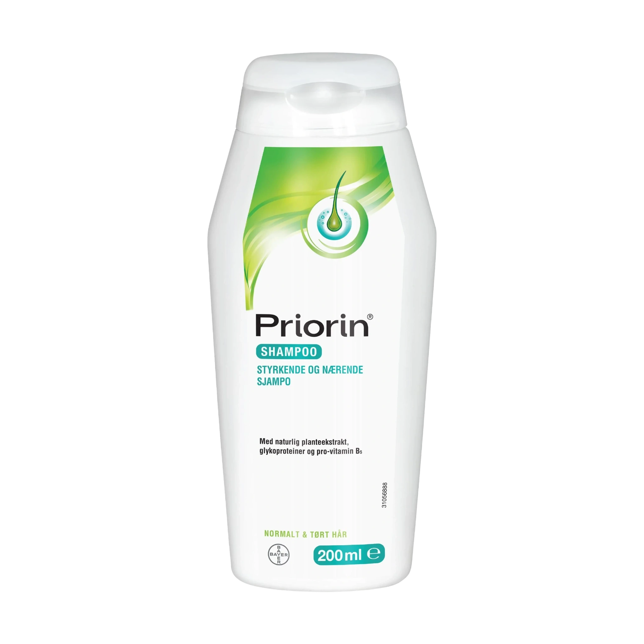 Priorin shampoo normal & tørt hår, 200 ml