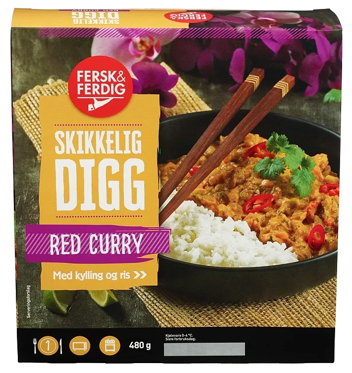 Red Curry 480g Fersk&Ferdig