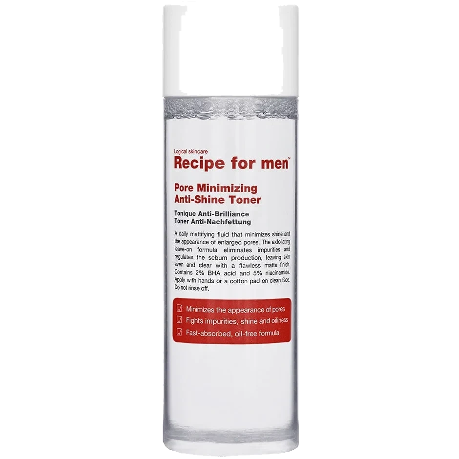 Recipe for men Pore Minimizing Anti-Shine Toner