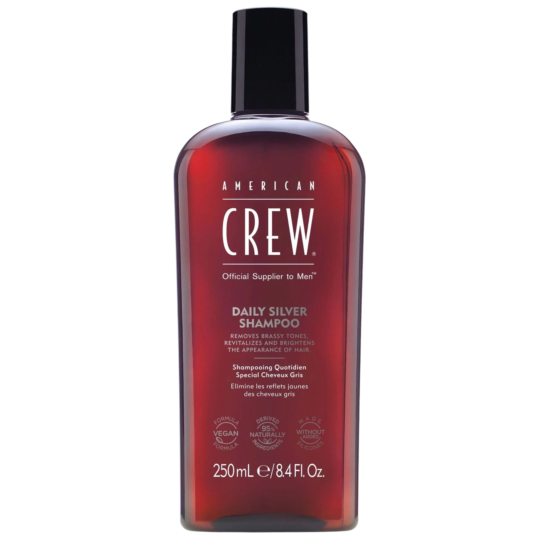 American Crew Hair & Body Daily Silver Shampoo 250 ml