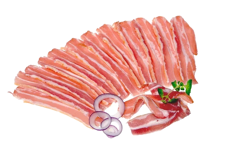 Bacon u/svor skåret  kg