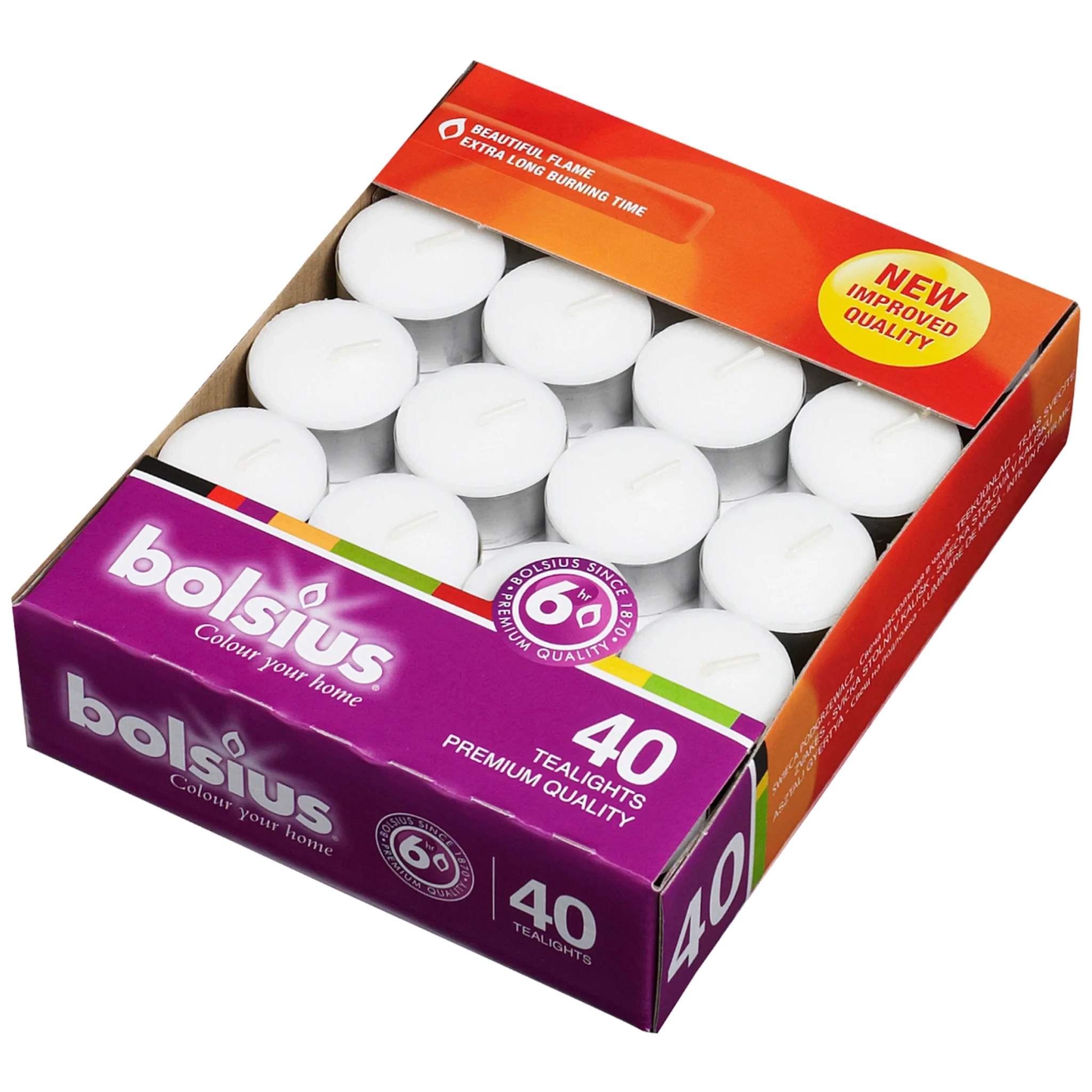 Värmeljus box40