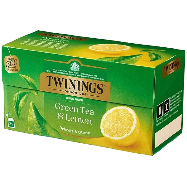 Grønn Te Sitron 25pos Twinings