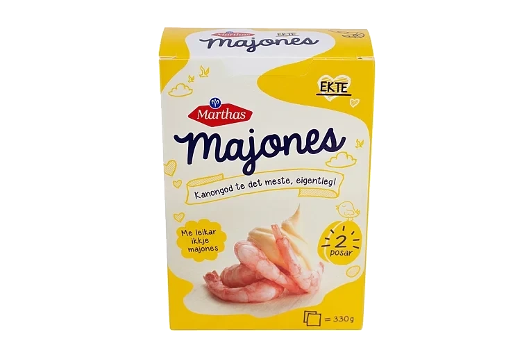 Marthas Ekte Majones 330g
