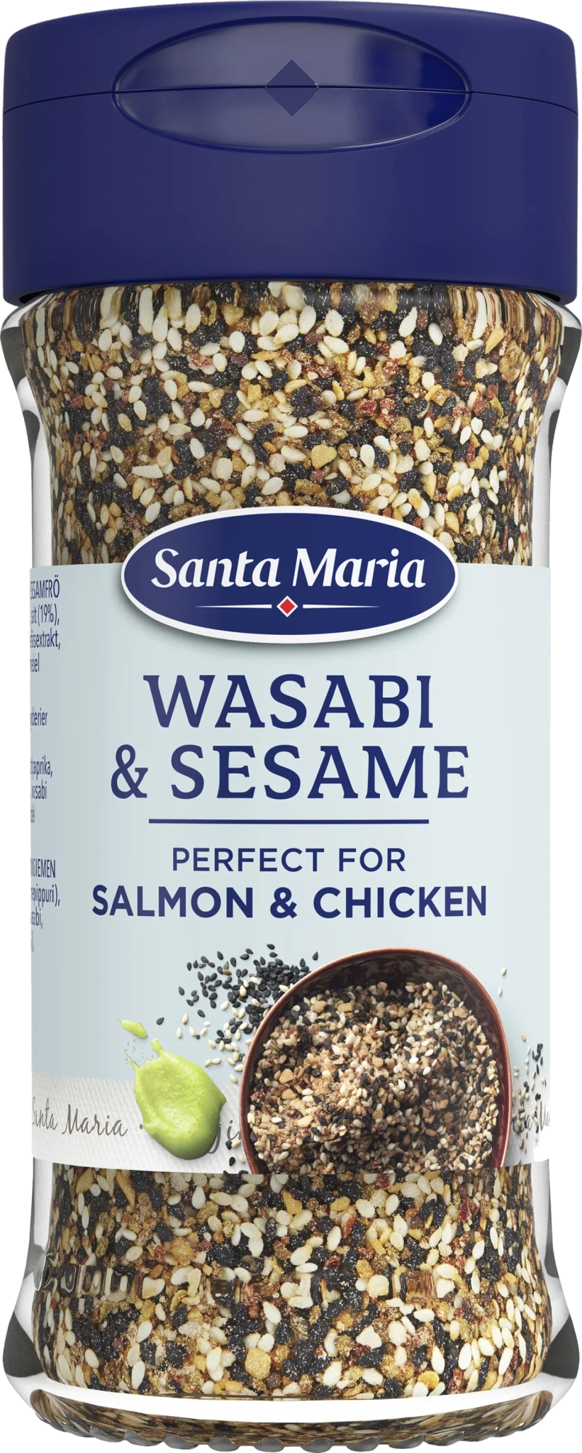 Wasabi & Sesame 44g Santa-Maria