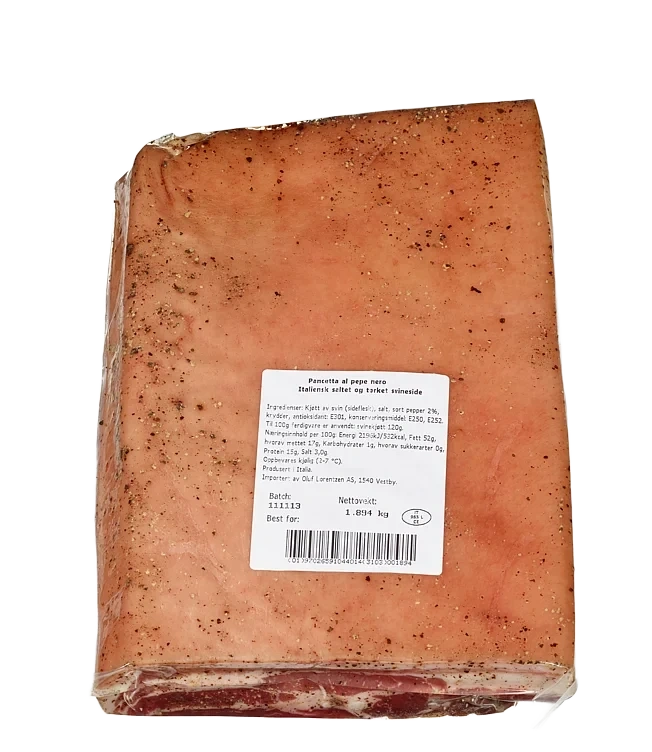 Panchetta 10xca1,5kg