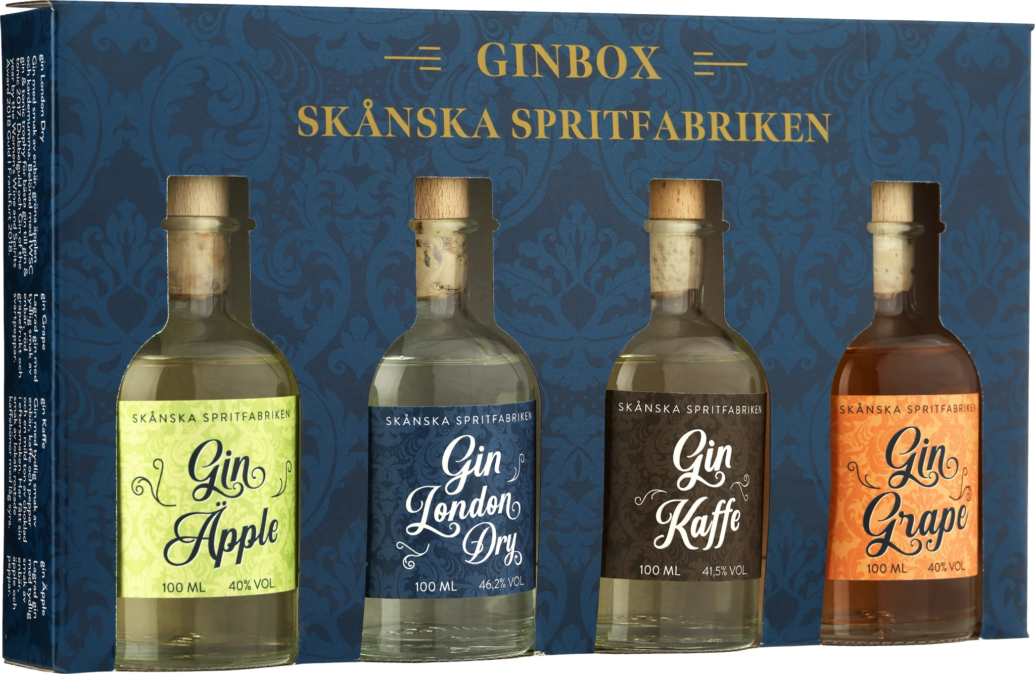Ginbox 41,9% 4x100ml