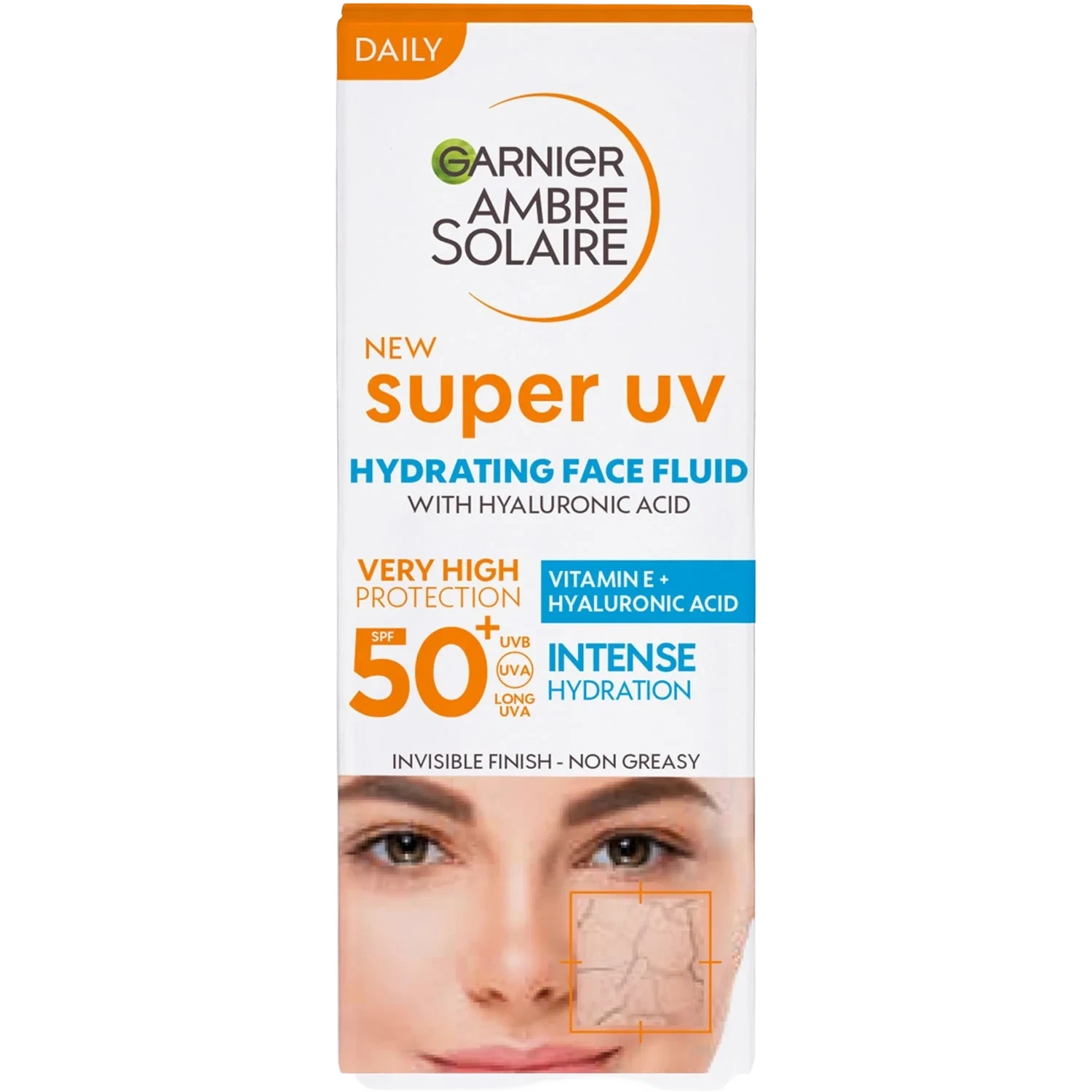 Garnier Ambre Solaire Sensitive Avdanc Super Uv Face Fluid Spf 50