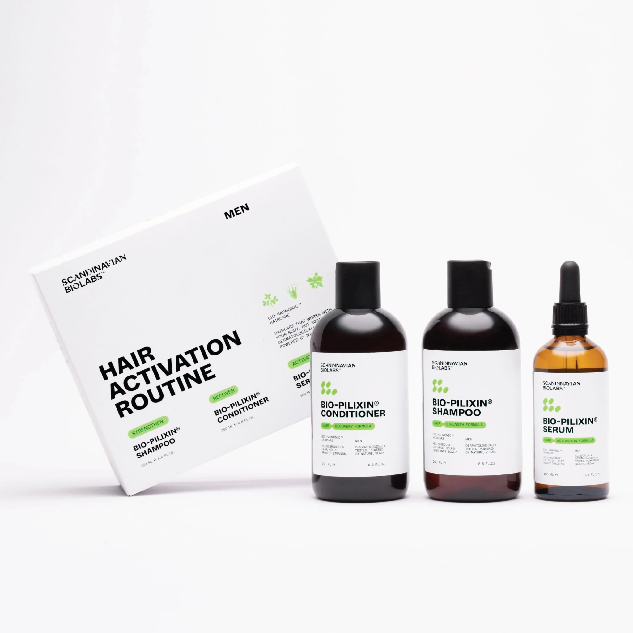 Scandinavian Biolabs Hair Routine Set Men, 1 sett