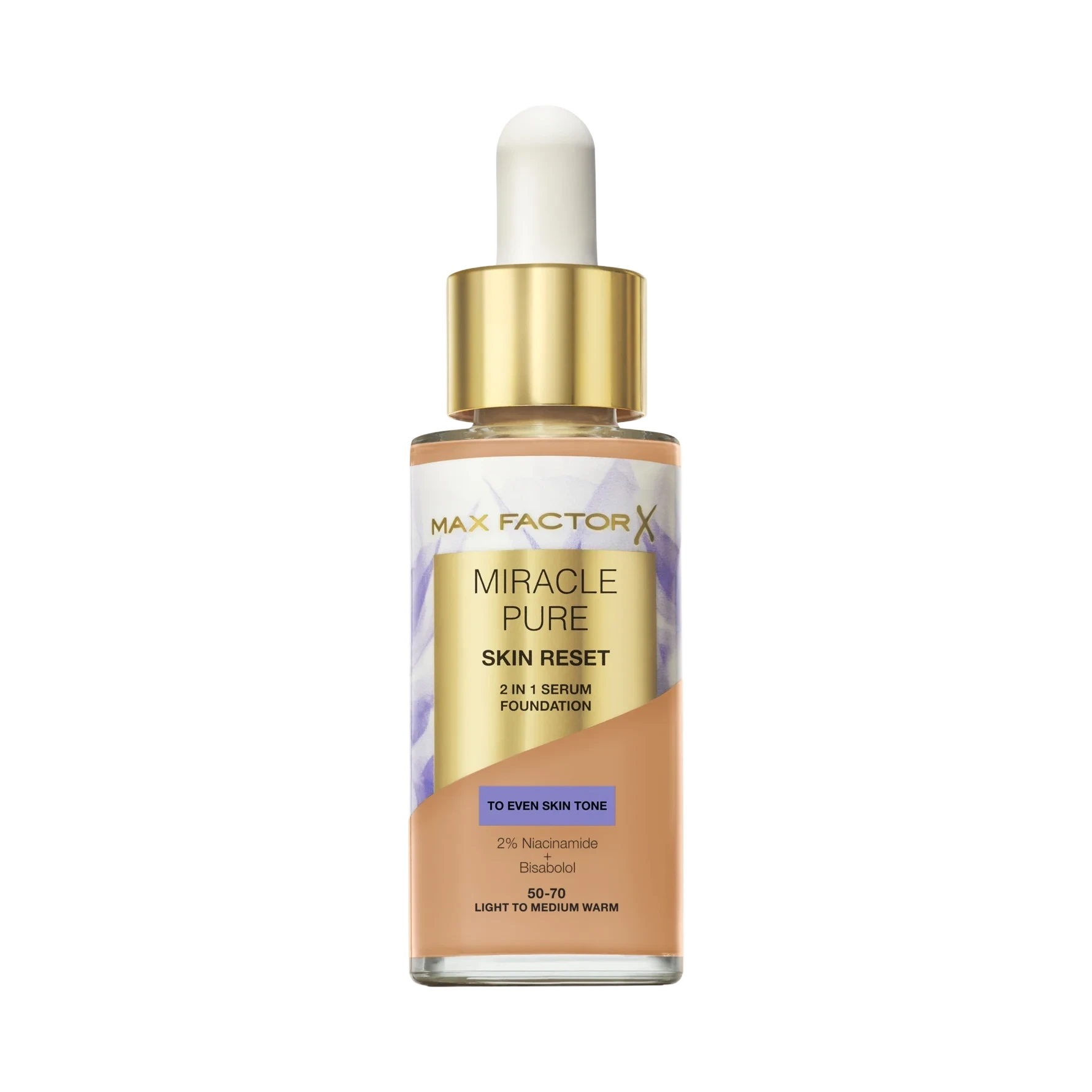 Max Factor Miracle Pure Serum Foundation 80,5 Medium Warm