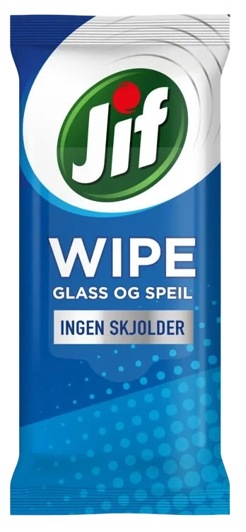 Jif Wipe Glass og Speil 30pcs