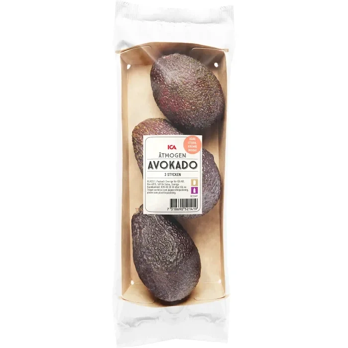 ICA Ätmogen Avokado 3-pack Klass 1 ICA