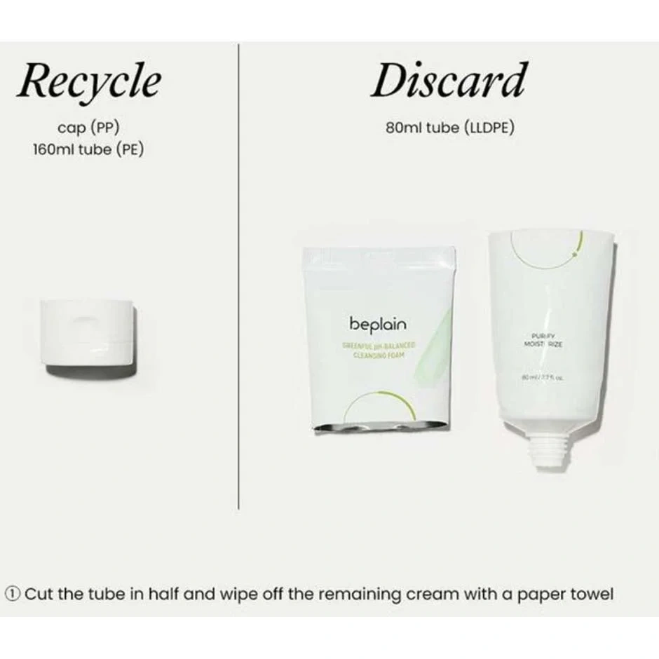 Beplain Greenful pH Balanced Cleansing Foam