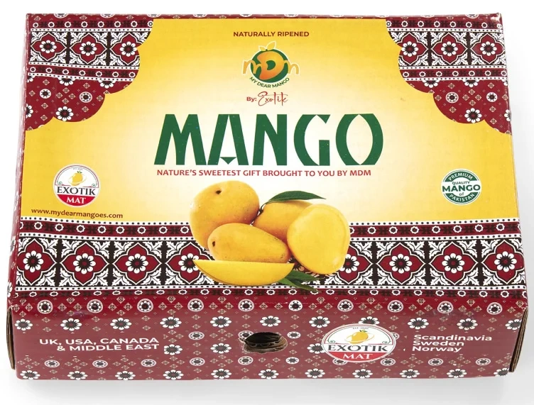 Pakistansk mango Hel kasse 1,5kg