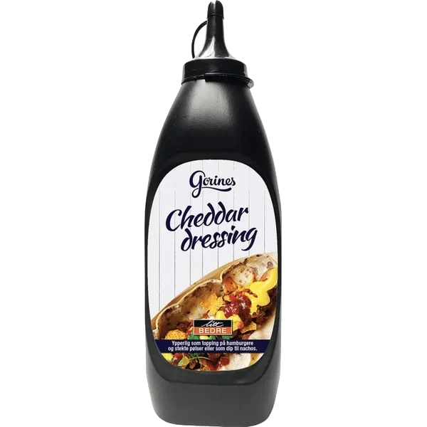 Cheddardressing 690g Litt Bedre