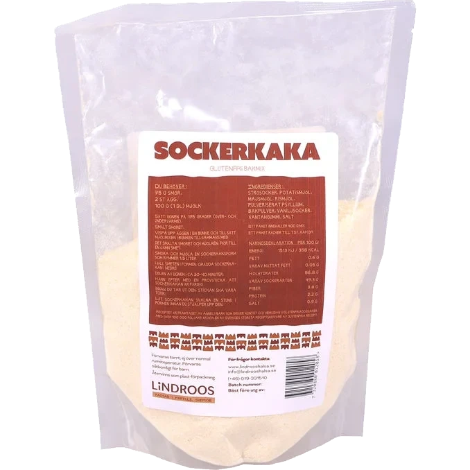Sockerkaka Glutenfri Bakmix