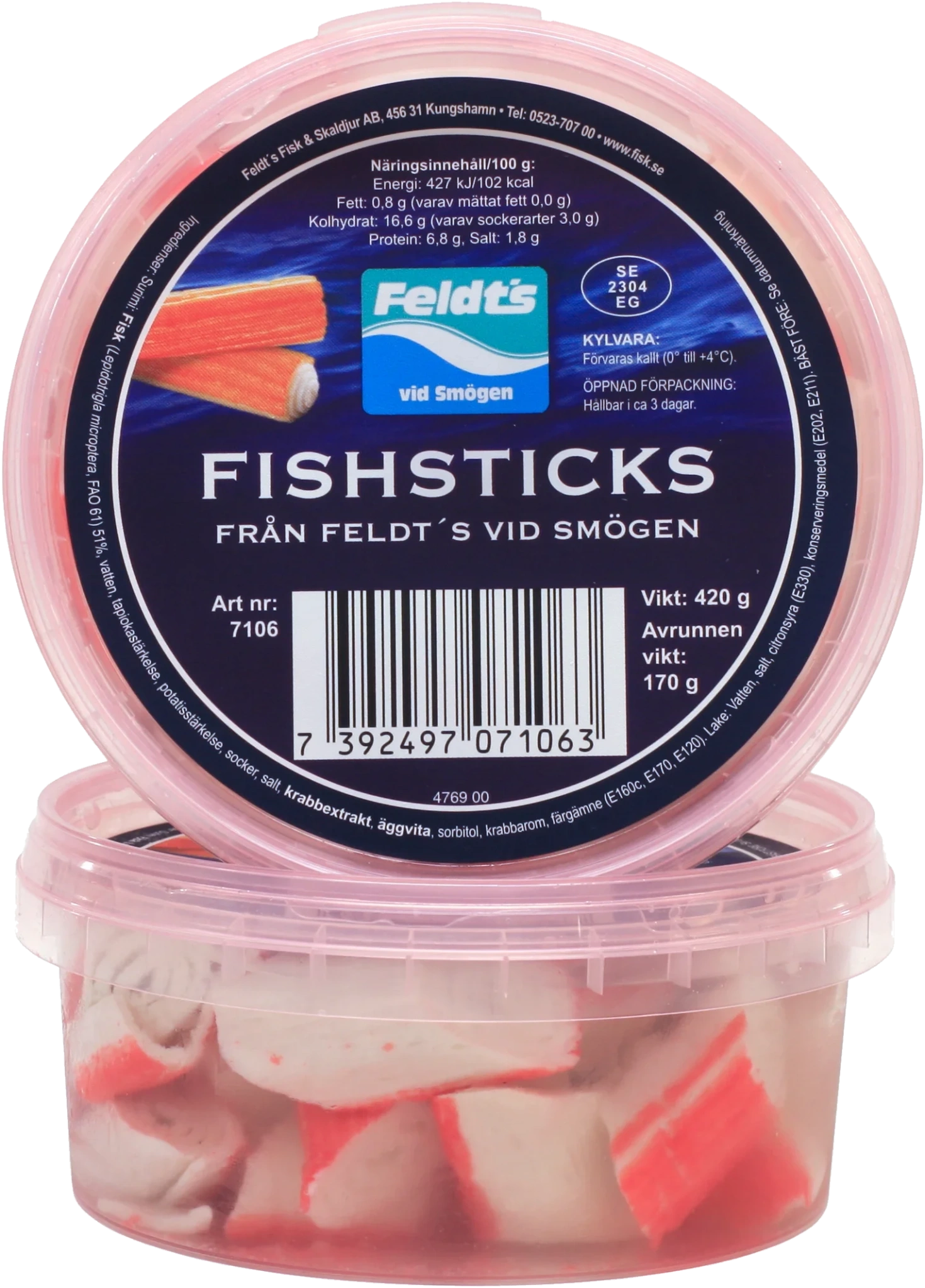 Fishsticks i lake